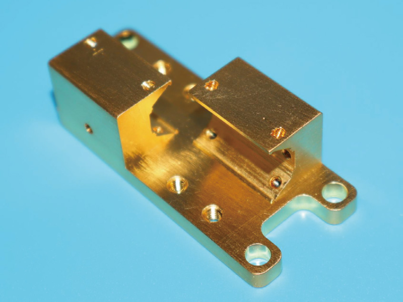 Demo Case — Kovar Laser Package Housing with Selective Gold Plating